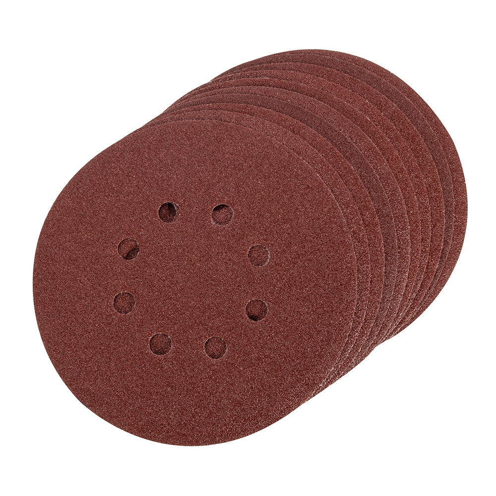 Triton TPTA12453907 Tarcza ścierna z mocowaniem na rzep, 10 szt.