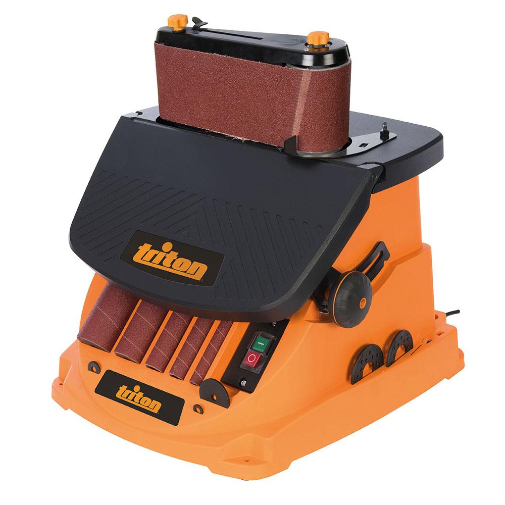 Triton TSPST450 Oscylacyjna szlifierka wrzecionowa oraz taśmowa w jednym 450 W