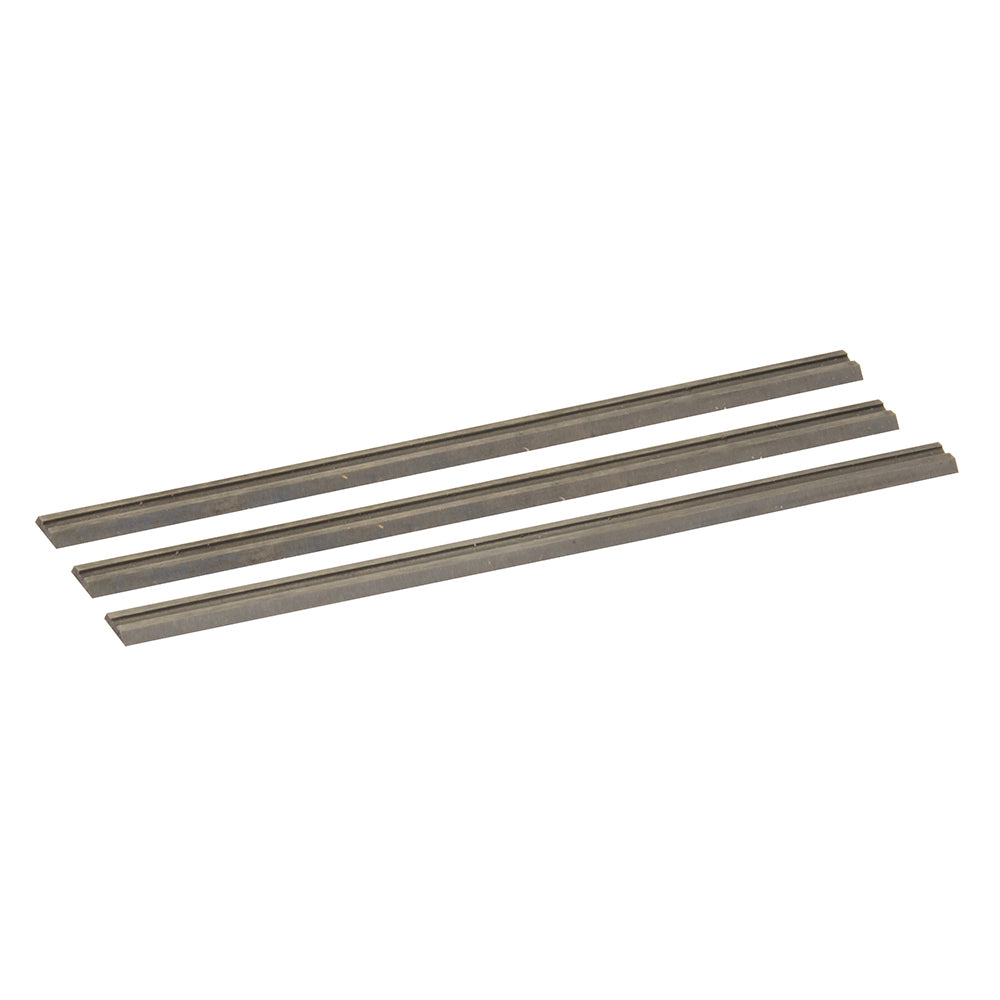 Lame HSS per pialla, 3 p.zi Lame da 82 mm, 3 pz.