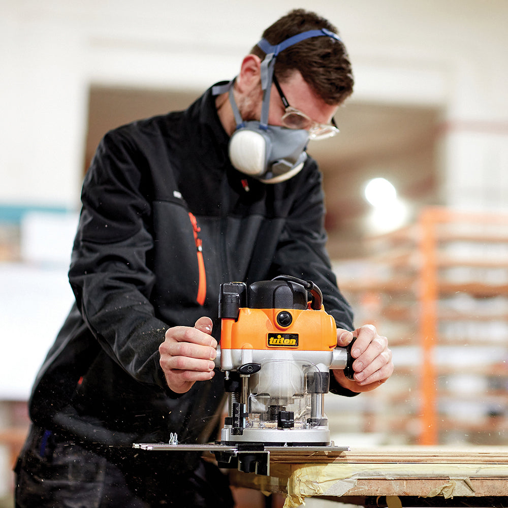 Triton MOF001 Precisie bovenfrees met dubbele functie 1400 W