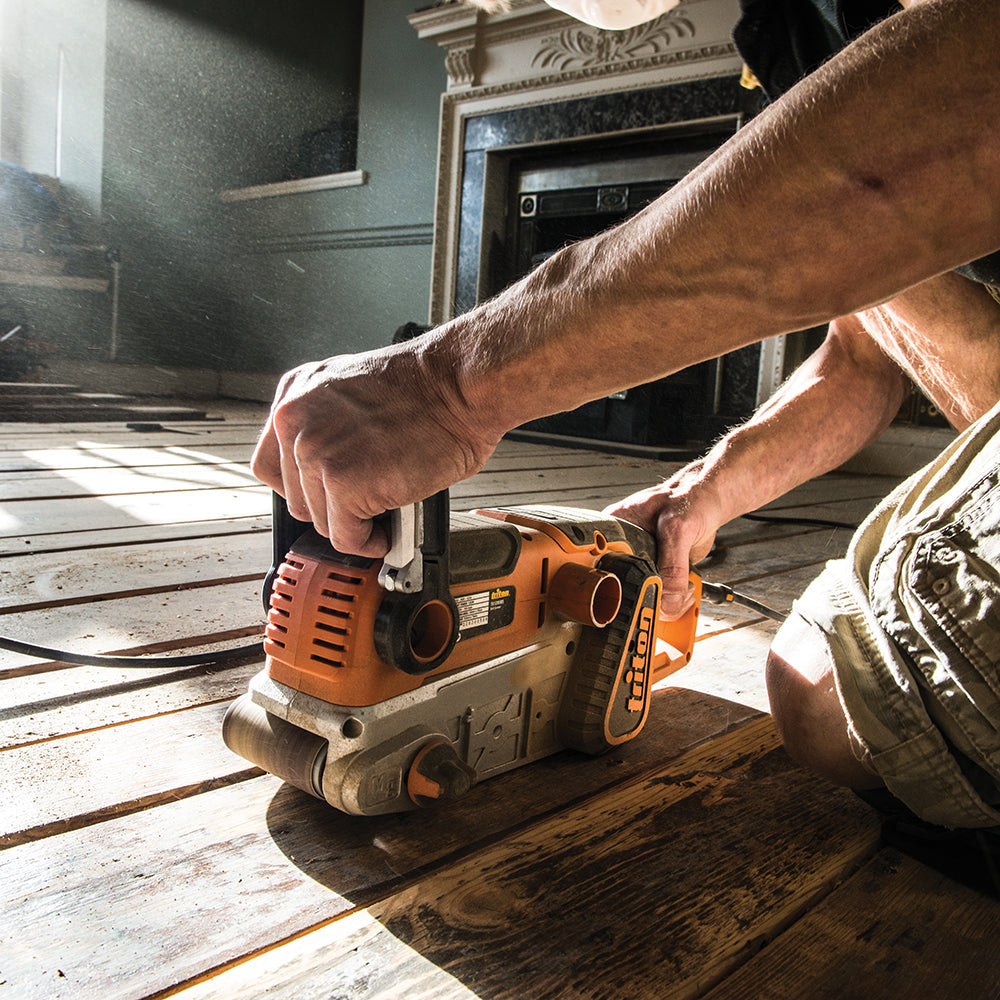 Triton TA1200BS Lijadora de banda, 75 mm, 1200 W