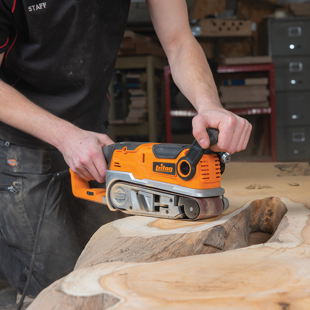 Triton TA1200BS Lijadora de banda, 75 mm, 1200 W