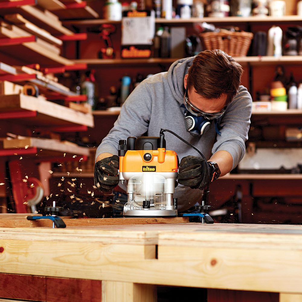2400W Dual Mode Precision Plunge Router