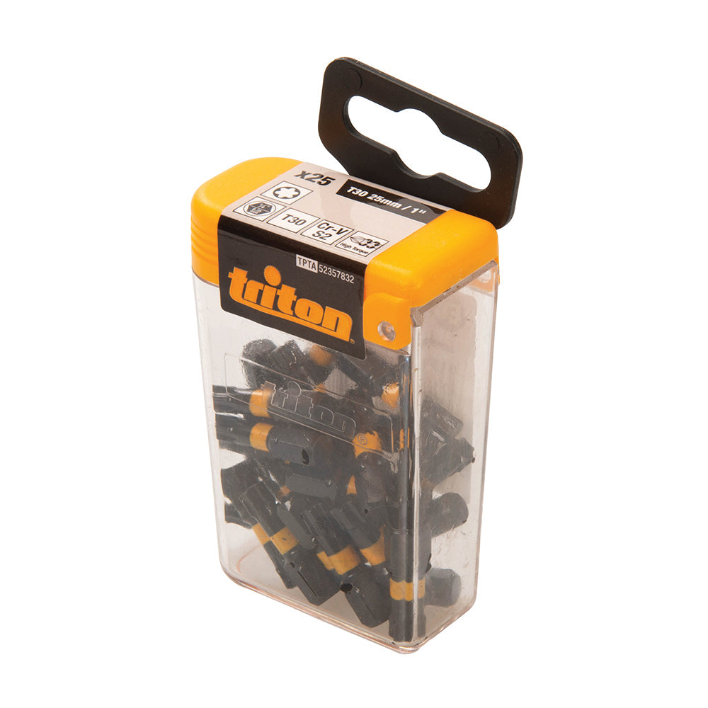 T30 Screwdriver Impact Bit 25pk T30 25mm