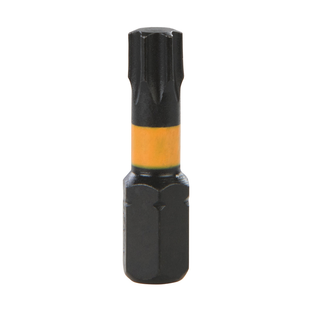 Punte da impatto T30 per cacciavite 25 p.zi T30 - 25 mm