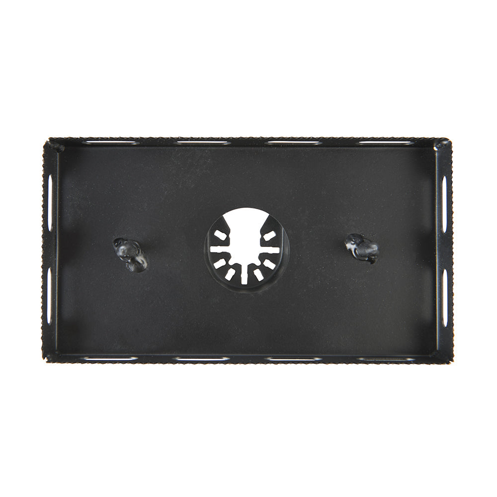 Fresa per fori quadrati compatibile con utensili multifunzione A presa doppia