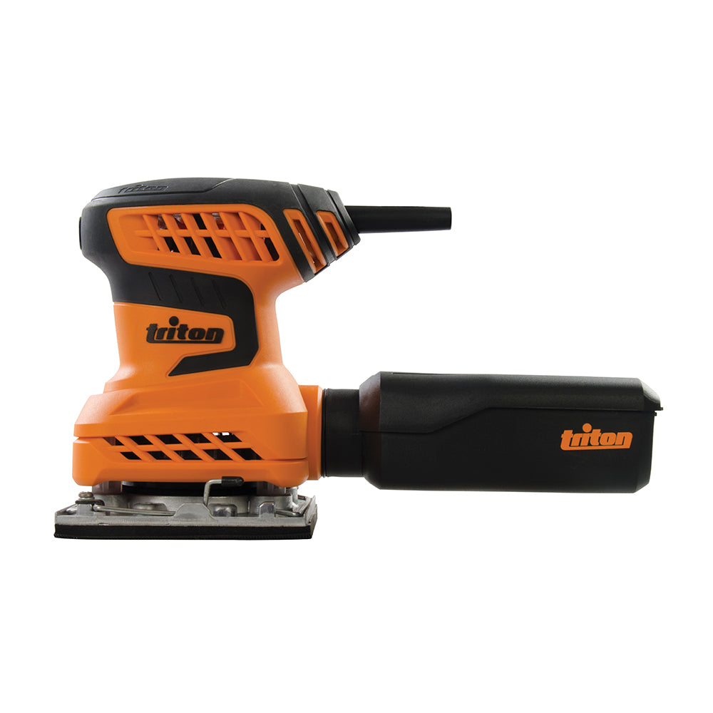 Levigatrice orbitale palmare con foglio da 1/4 da 200 W