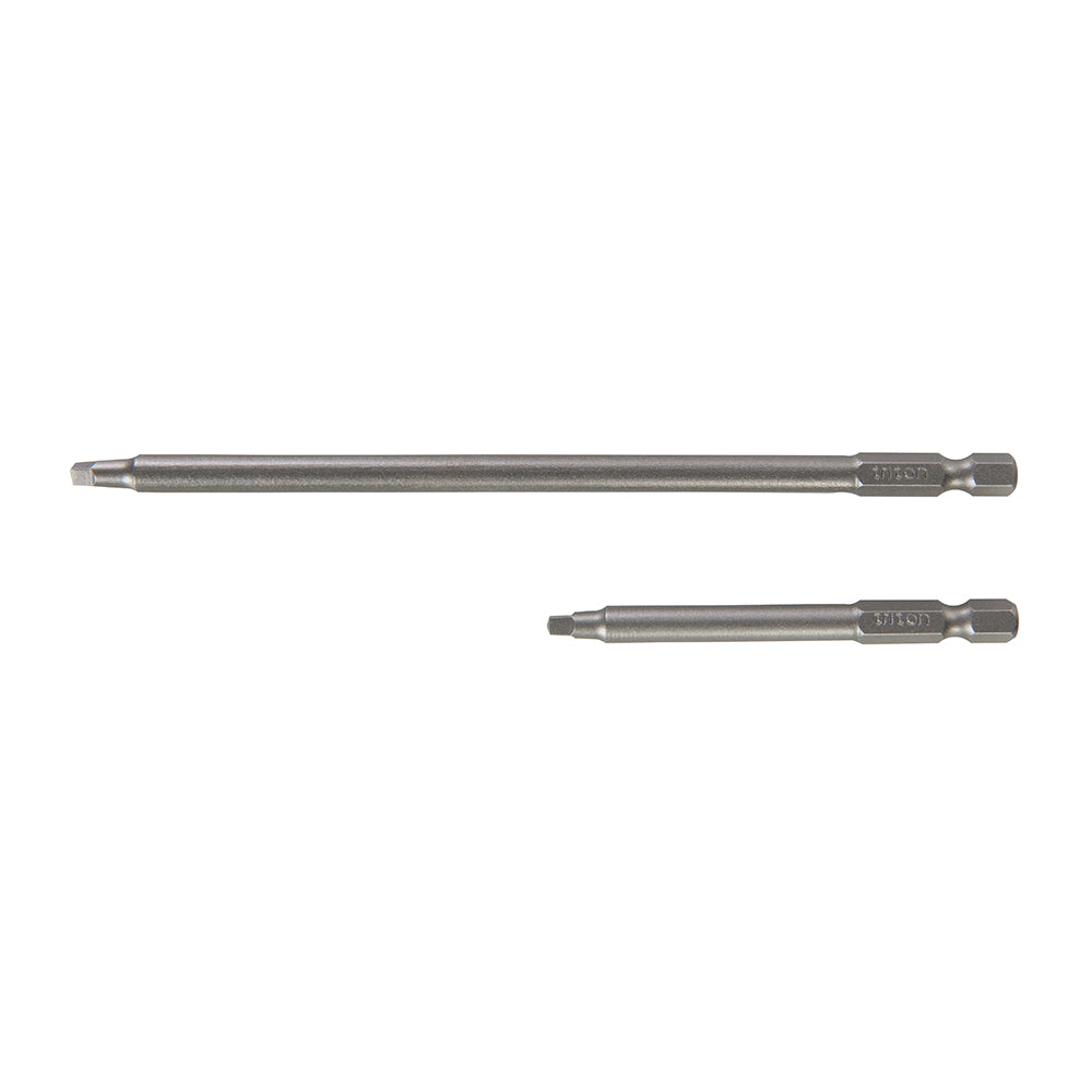 Set di punte per cacciavite a codolo quadrato, 76 mm (3
