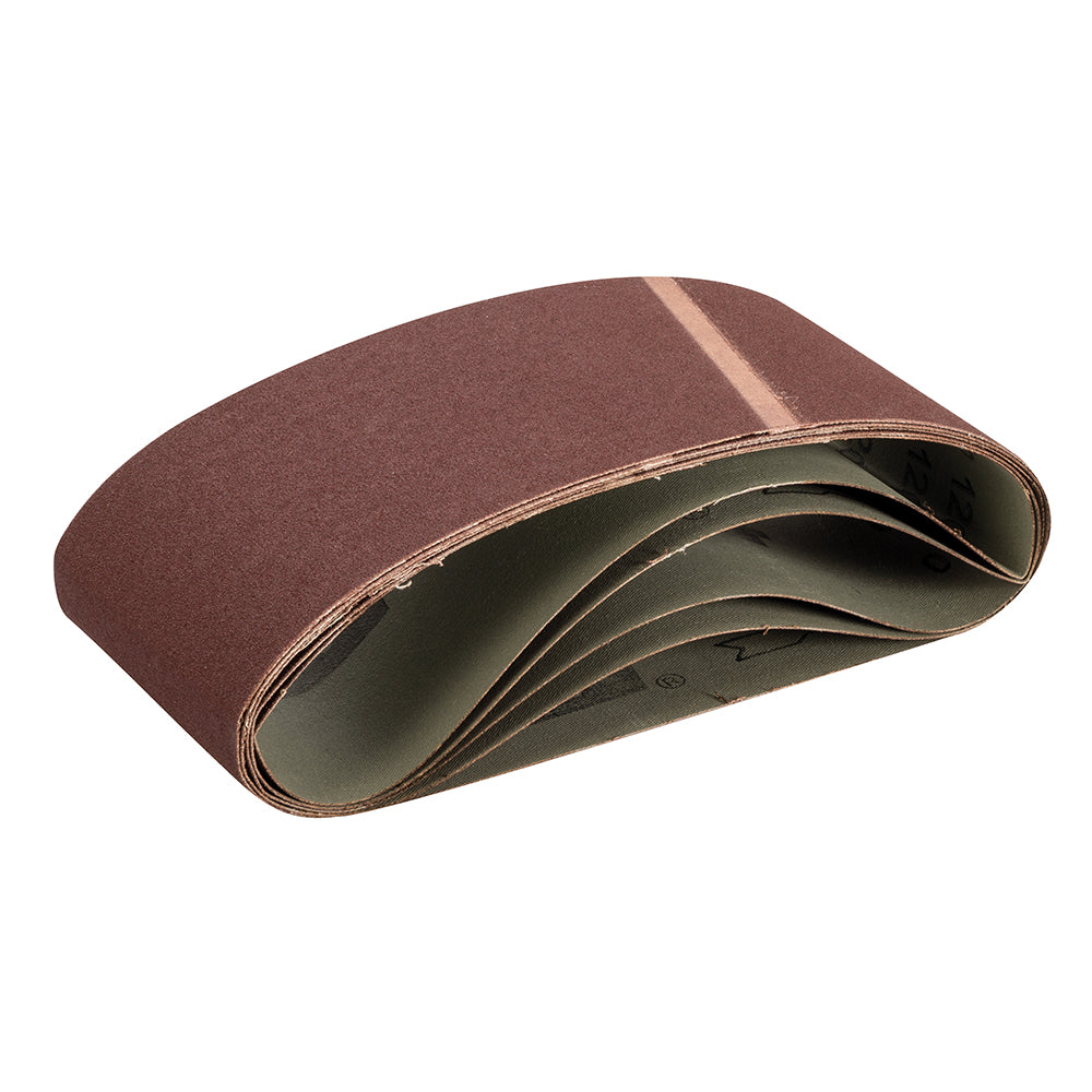 Triton TPTA12314868 Bandas de lija, 100 x 560 mm, 5 pzas