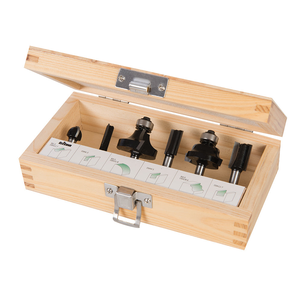Kit per fresatrice 1/2" 6 p.zi 6 p.zi