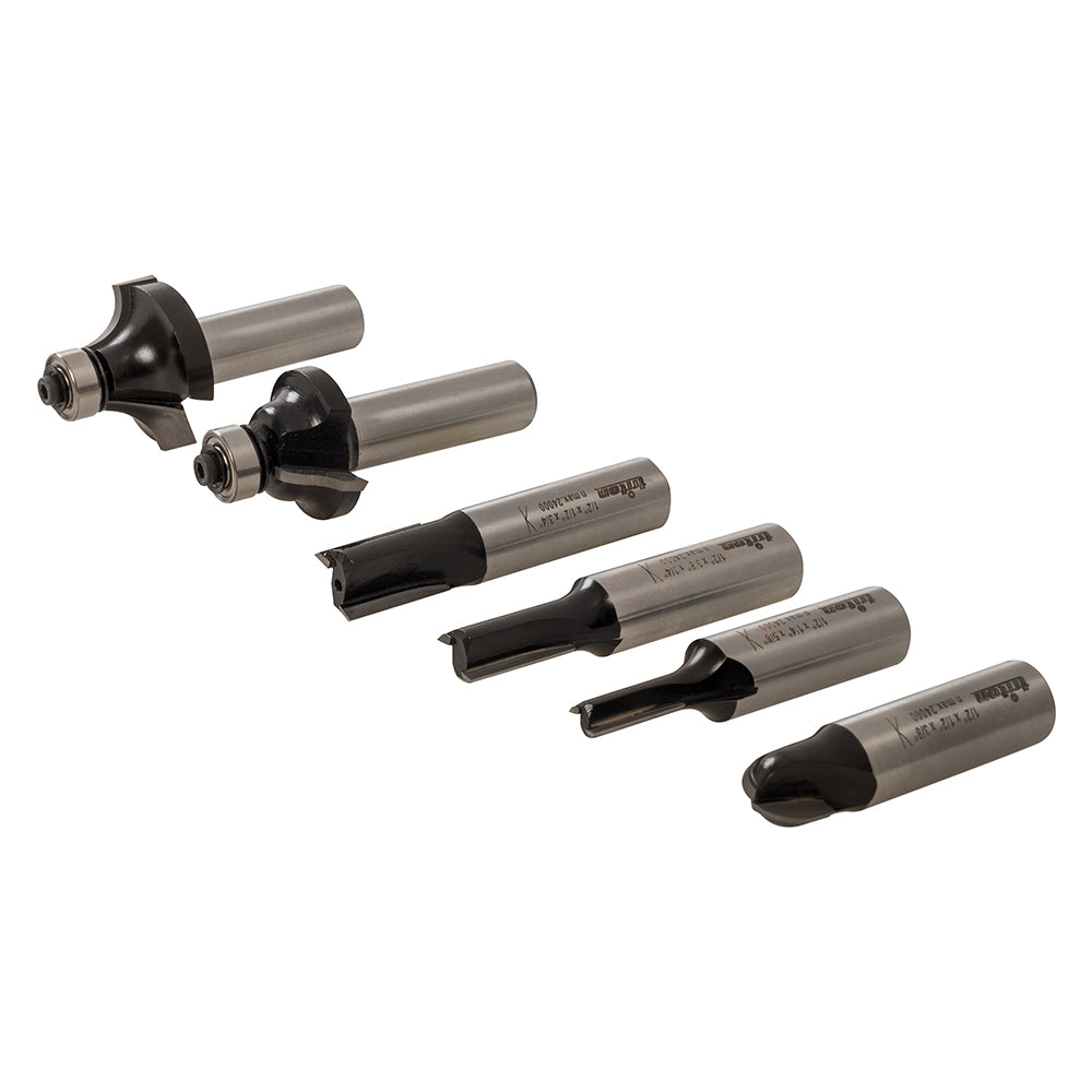 Kit per fresatrice 1/2" 6 p.zi 6 p.zi