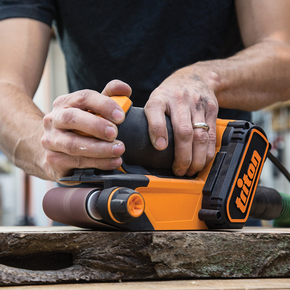 Triton TCMBS Levigatrice a nastro 64 mm da 450 W