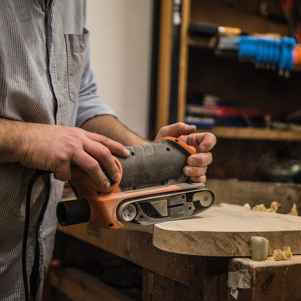 Triton TCMBS Levigatrice a nastro 64 mm da 450 W