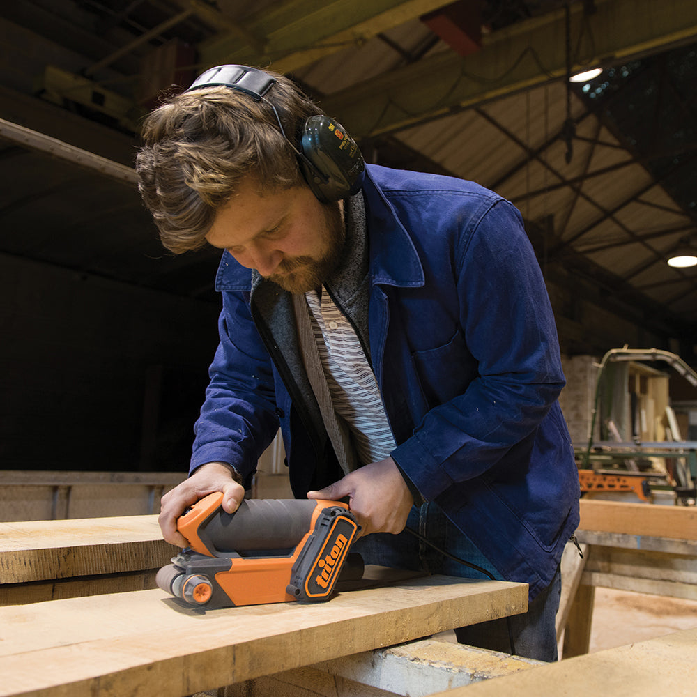 Triton TCMBS Levigatrice a nastro 64 mm da 450 W