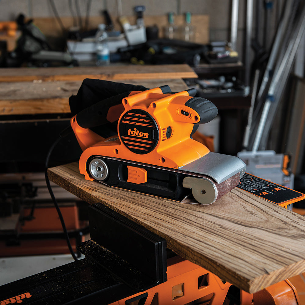 Triton T41200BS Bandschleifer, 1.200 W, 100 mm