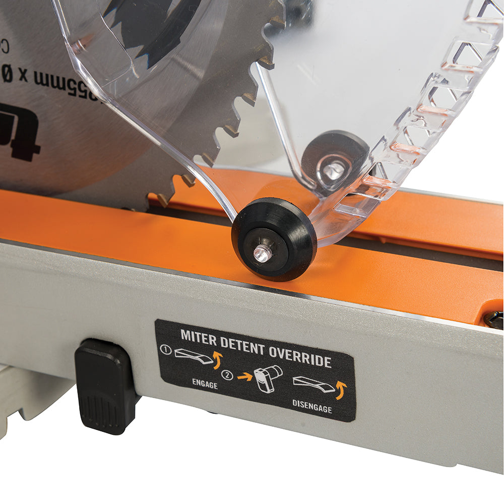 Triton TCMS255 Troncatrice radiale composta scorrevole 254 mm, 1800 W