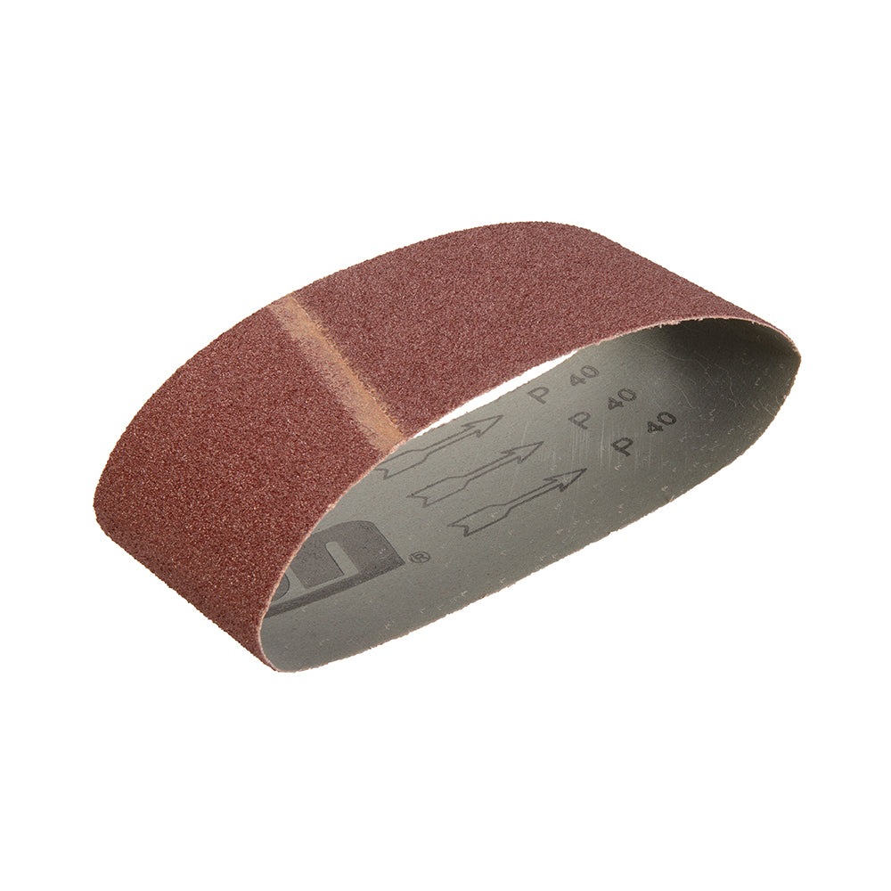 Nastri abrasivi 100 x 610 mm 5 p.zi Grana 40