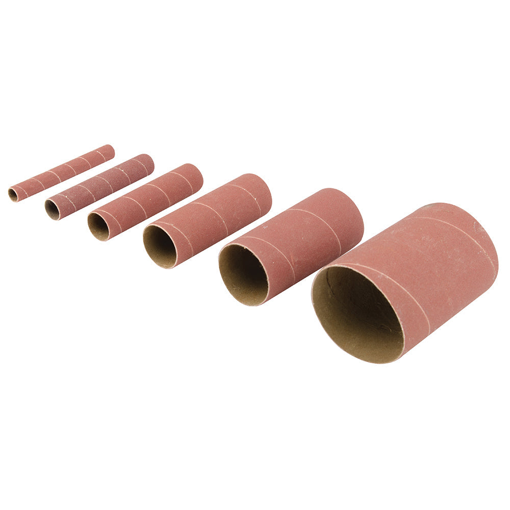 Rodillos de lija de óxido de aluminio, 6 pzas Rodillos de lija TSS80G, grano 80, 6 pzas