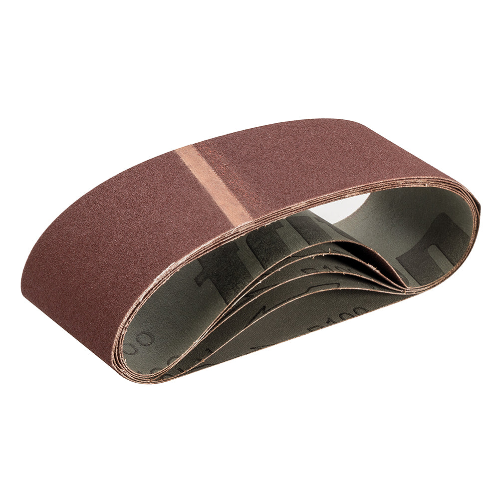 Nastri abrasivi 75 x 533 mm 5 p.zi Grana 100