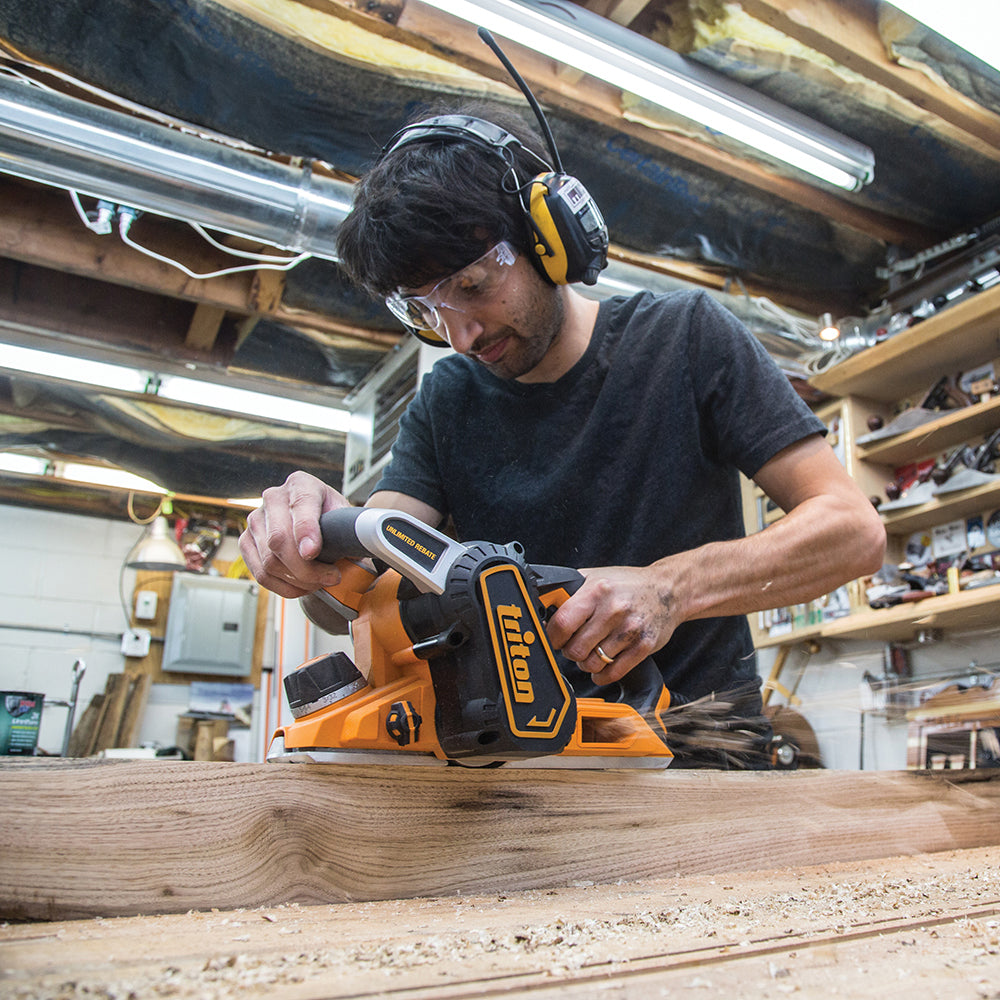 Triton TRPUL Elektro-Falzhobel, 750 W, 82 mm