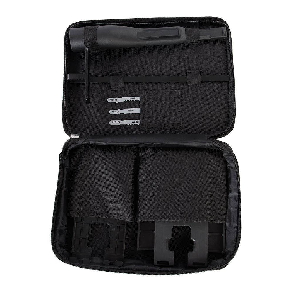 Triton TJS001 Sierra de calar pendular con guía láser, 750 W