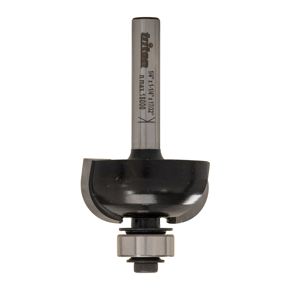 Fresa a raggio convesso 1/4" 1 1/4" x 17/32"