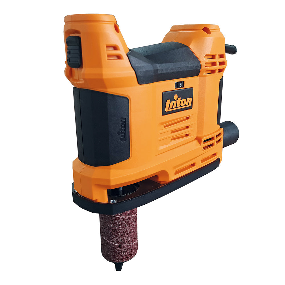 Triton TSPSP650 Levigatrice a mandrino oscillante portatile, 650 W