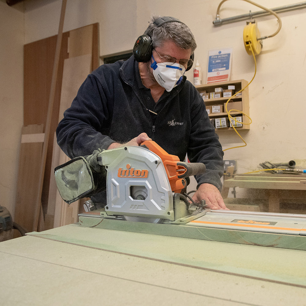 Triton TTS1400 Tauchsäge, 165 mm, 1.400 W