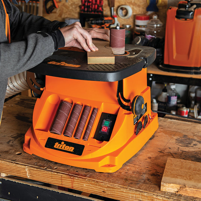 Triton Tools 450 W Oscillating Spindle & Belt Sander | TSPST450 | Free ...