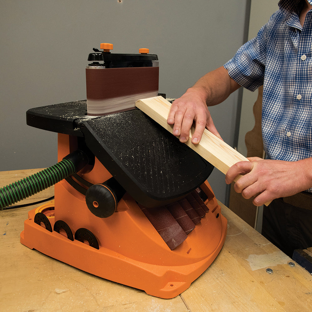 Triton TSPST450 Levigatrice a mandrino oscillante e a nastro 450 W