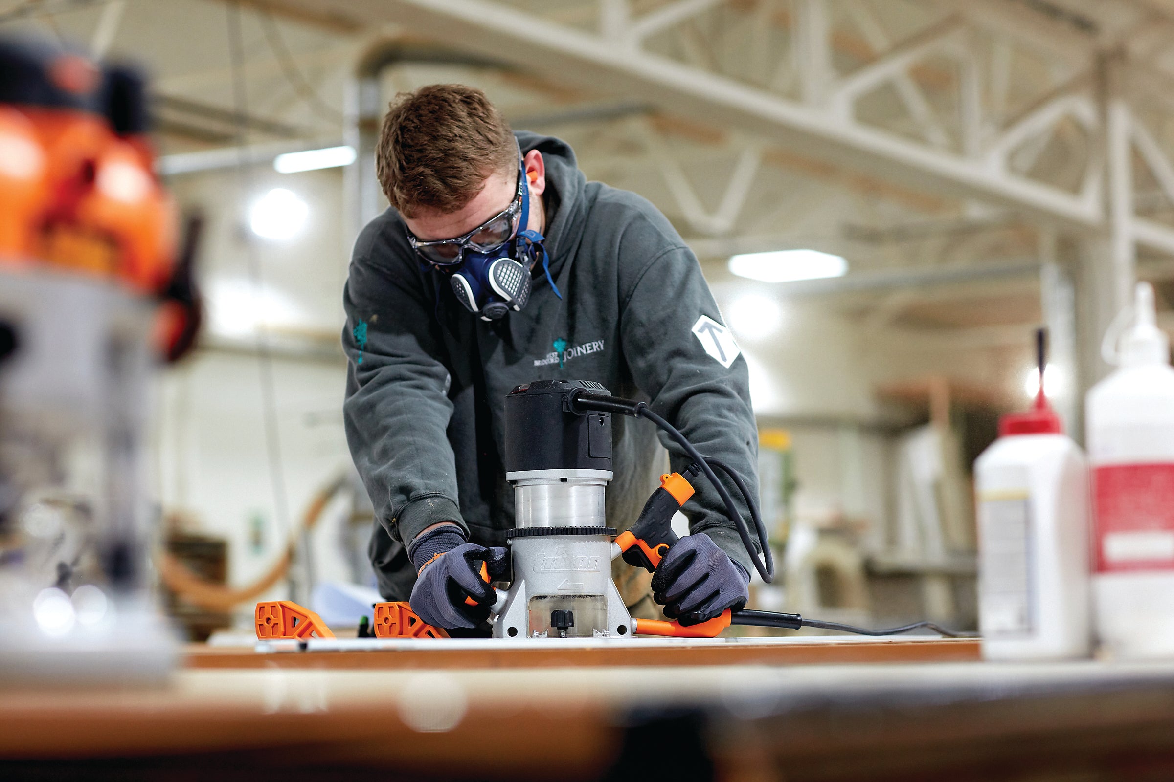 TFBR001 Heavy-Duty Fixed Base Router